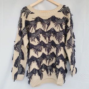 Minkpink Fringe Sweater